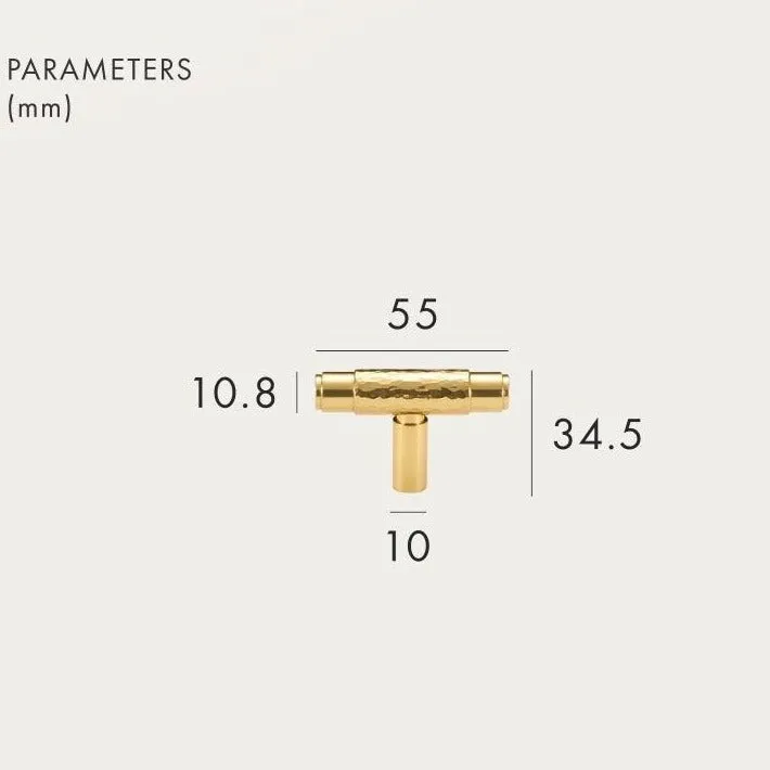 PARO / Solid Brass T-Bar