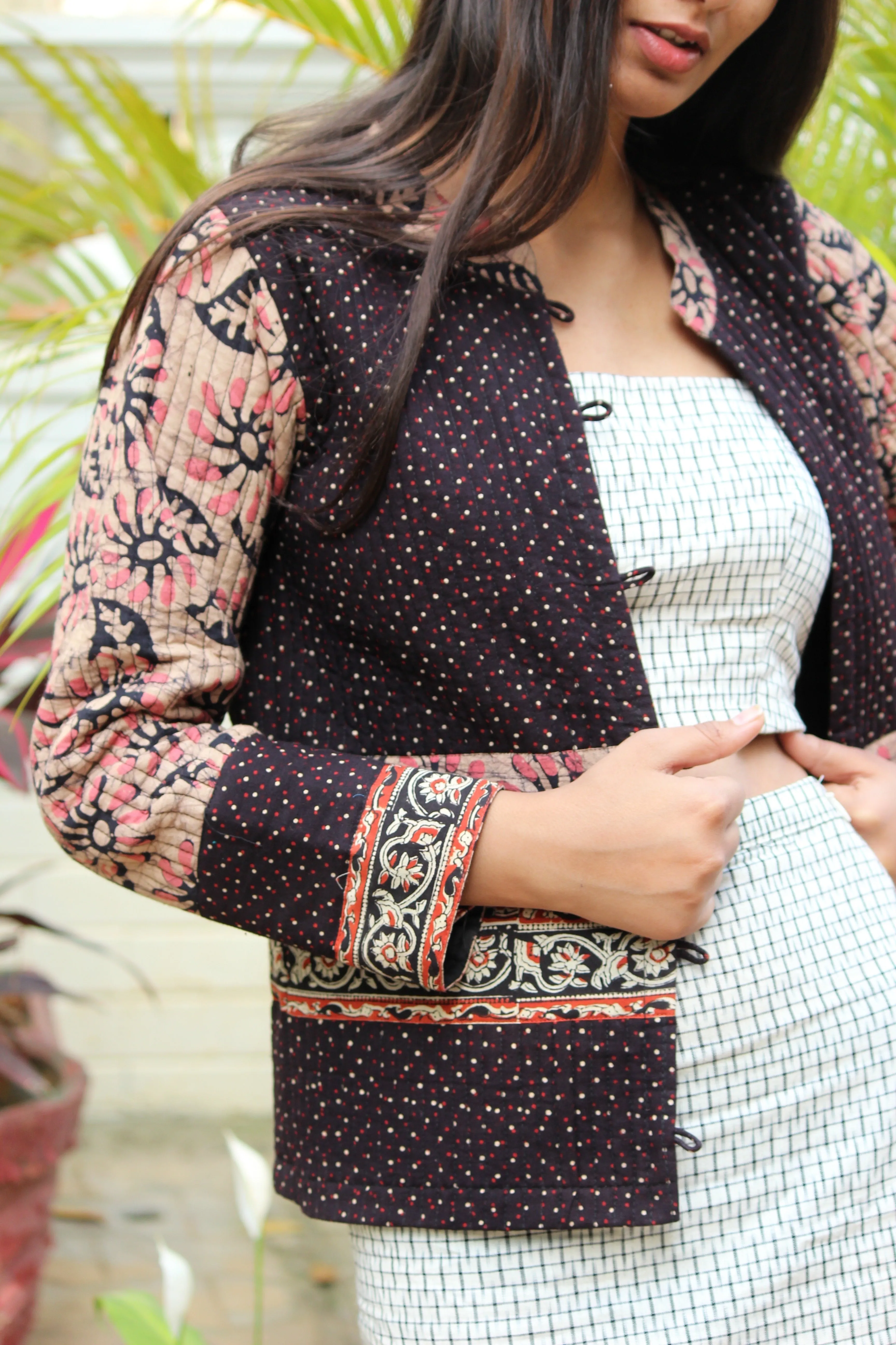 Patchwork Quilted Jacket