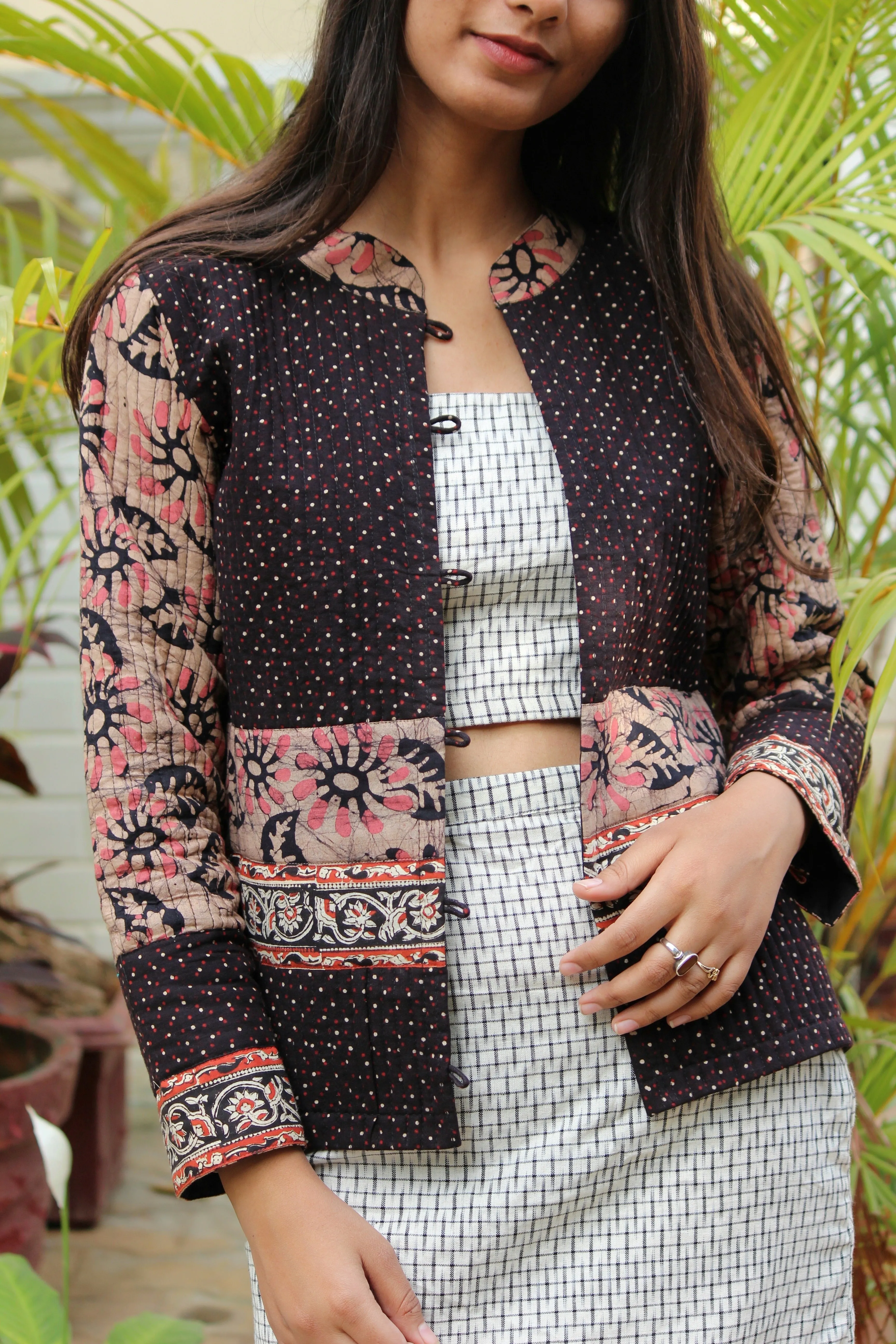 Patchwork Quilted Jacket