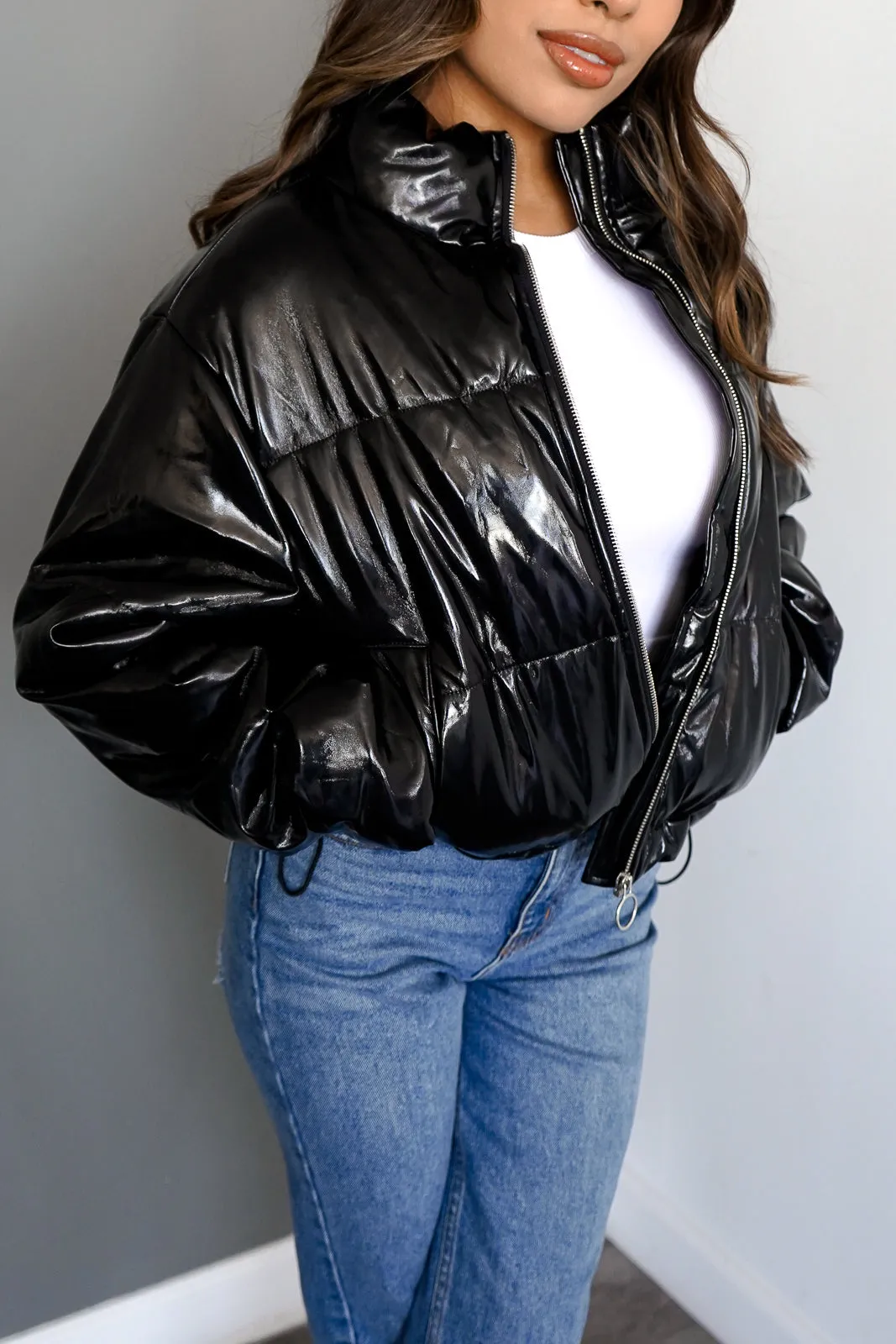 Patent Leather Jacket