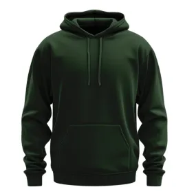 Plain Forest Green Hoodie