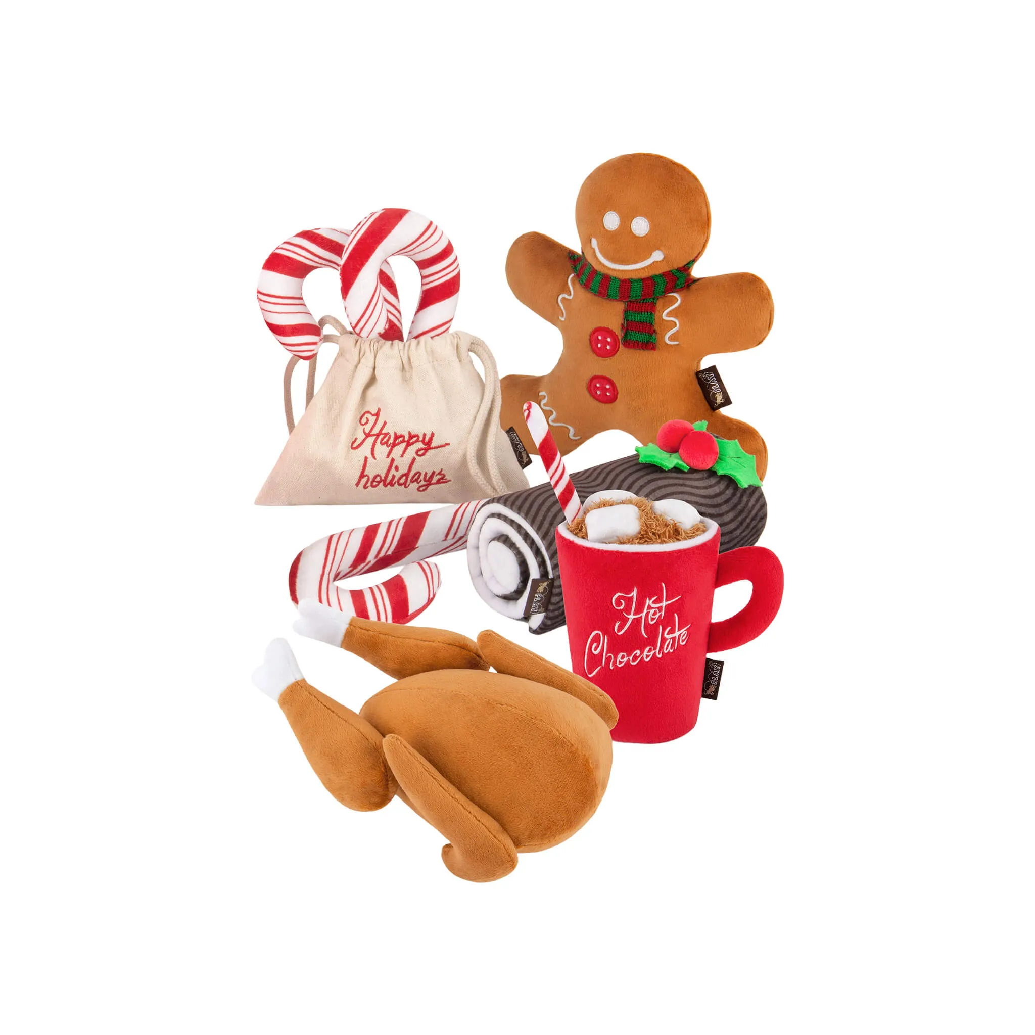 P.L.A.Y. Holiday Classics Plush Christmas Toys