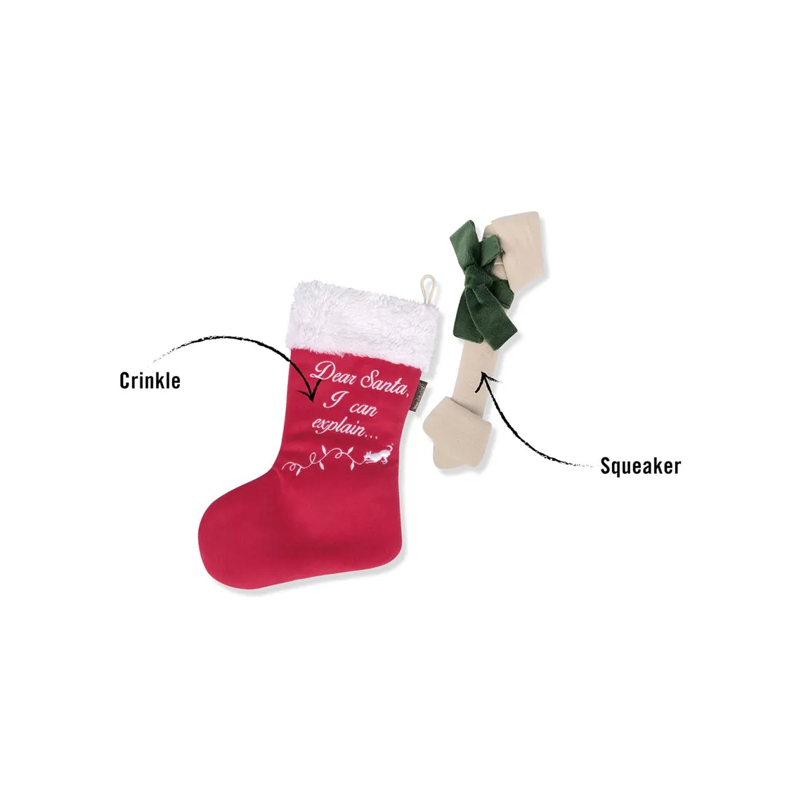 P.L.A.Y. Merry Woofmas Eco-Friendly Holiday Dog Toys