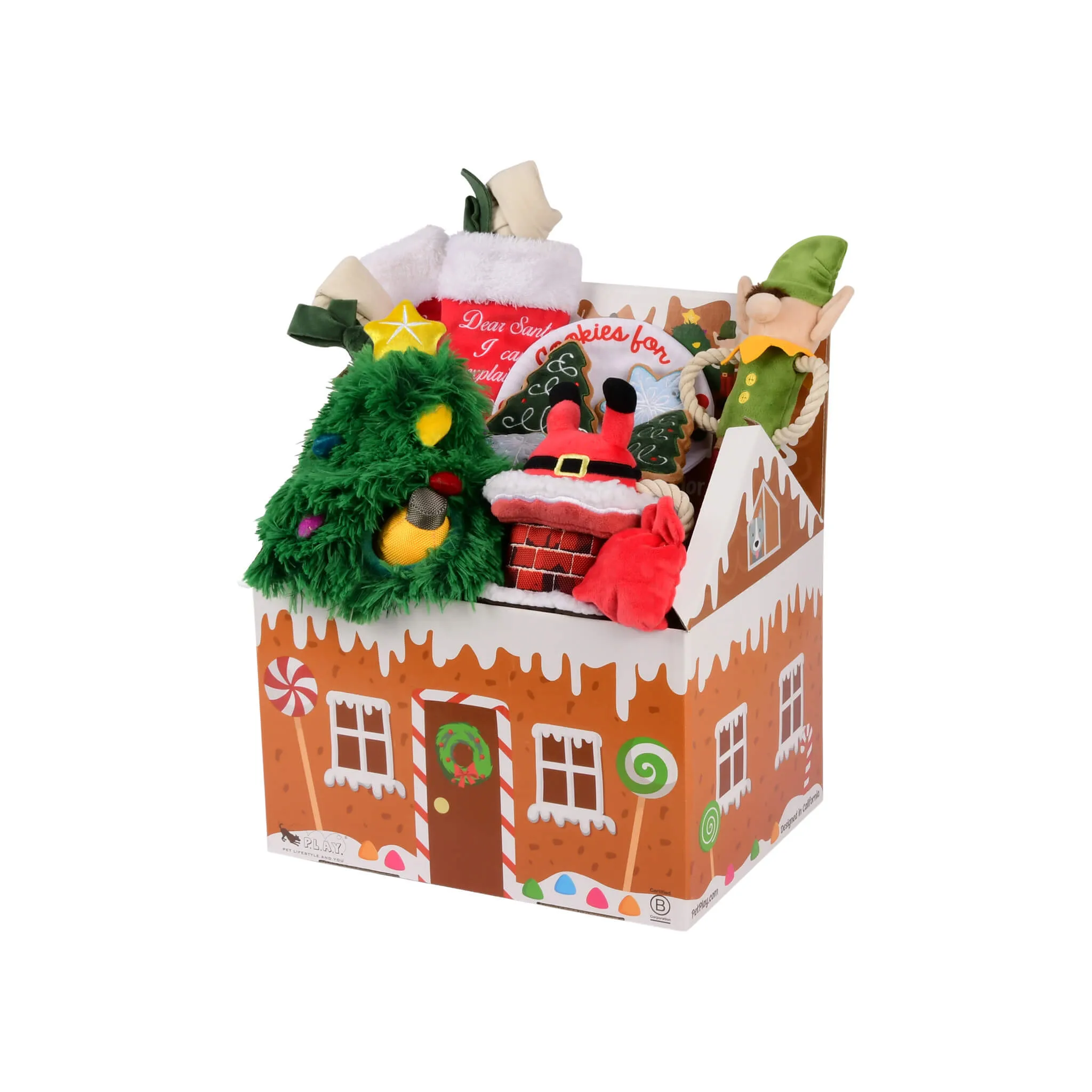 P.L.A.Y. Merry Woofmas Eco-Friendly Holiday Dog Toys