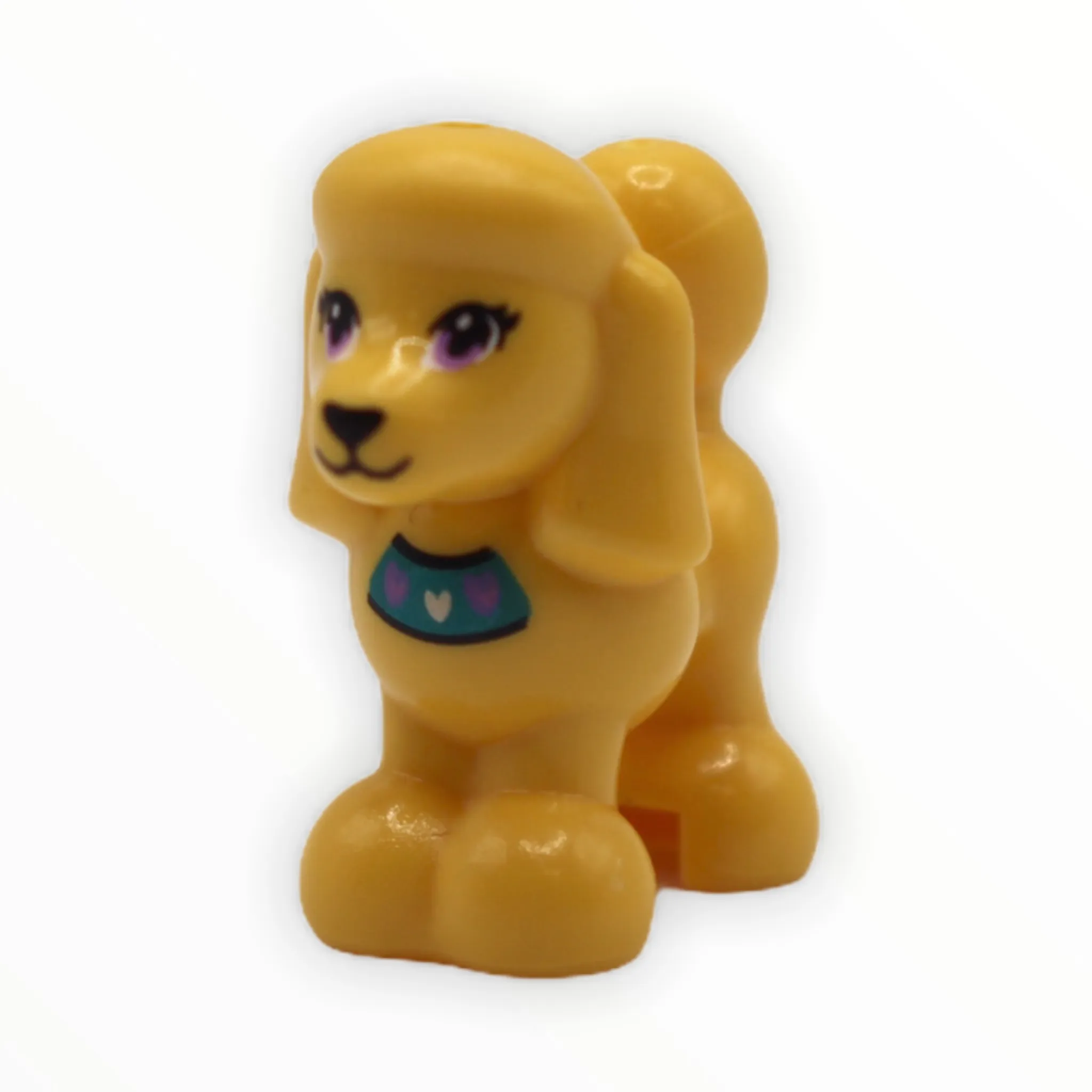 Poodle (Friends, turquoise collar with hearts)