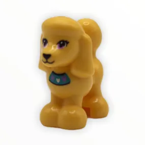 Poodle (Friends, turquoise collar with hearts)