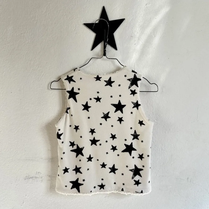 Pre-loved Noe & Zoe Berlin Stars waistcoat size 4 years
