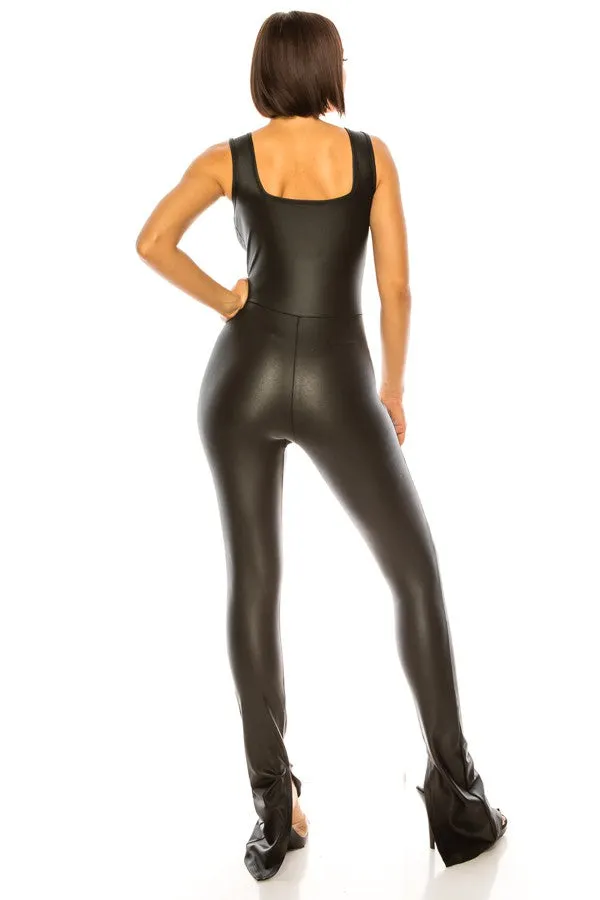 PU Leather Jumper - OLD