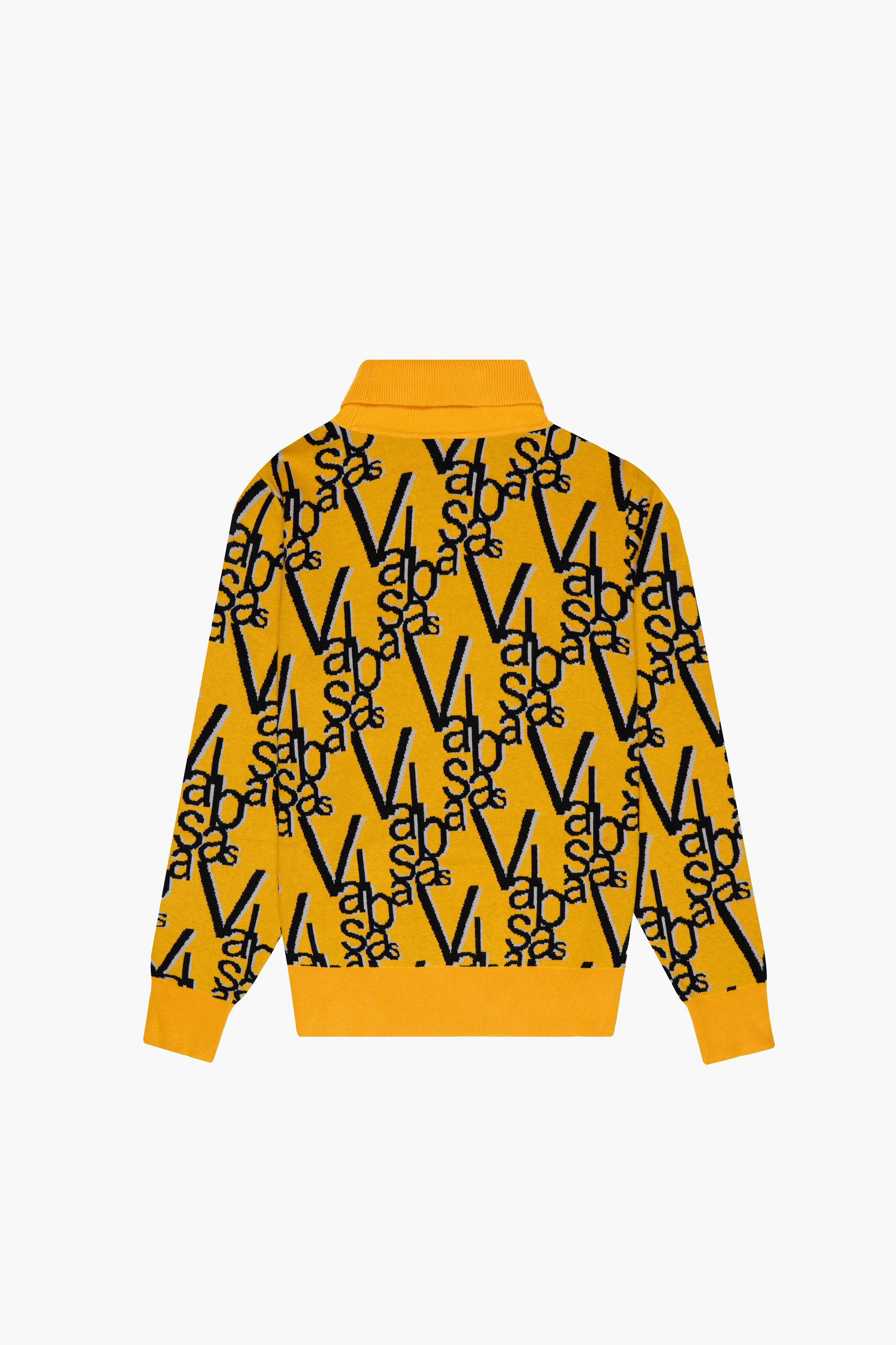 "ELYSIAN" EMBER ORANGE TURTLE NECK