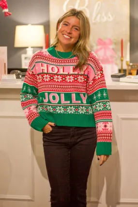 "Holly Jolly" Sweater Top