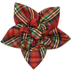 Red Lurex Collar Flower