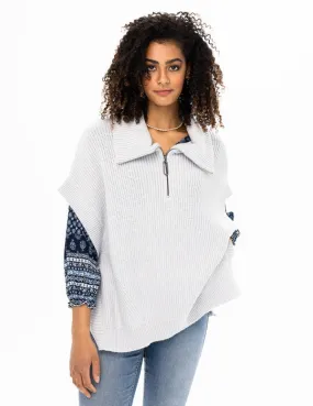 Renuar Knit Sweater Vest R6868-3391-HEAGRE Heather Grey