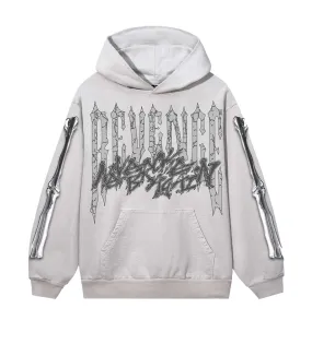 Revenge Chromed Out Hoodie Cement