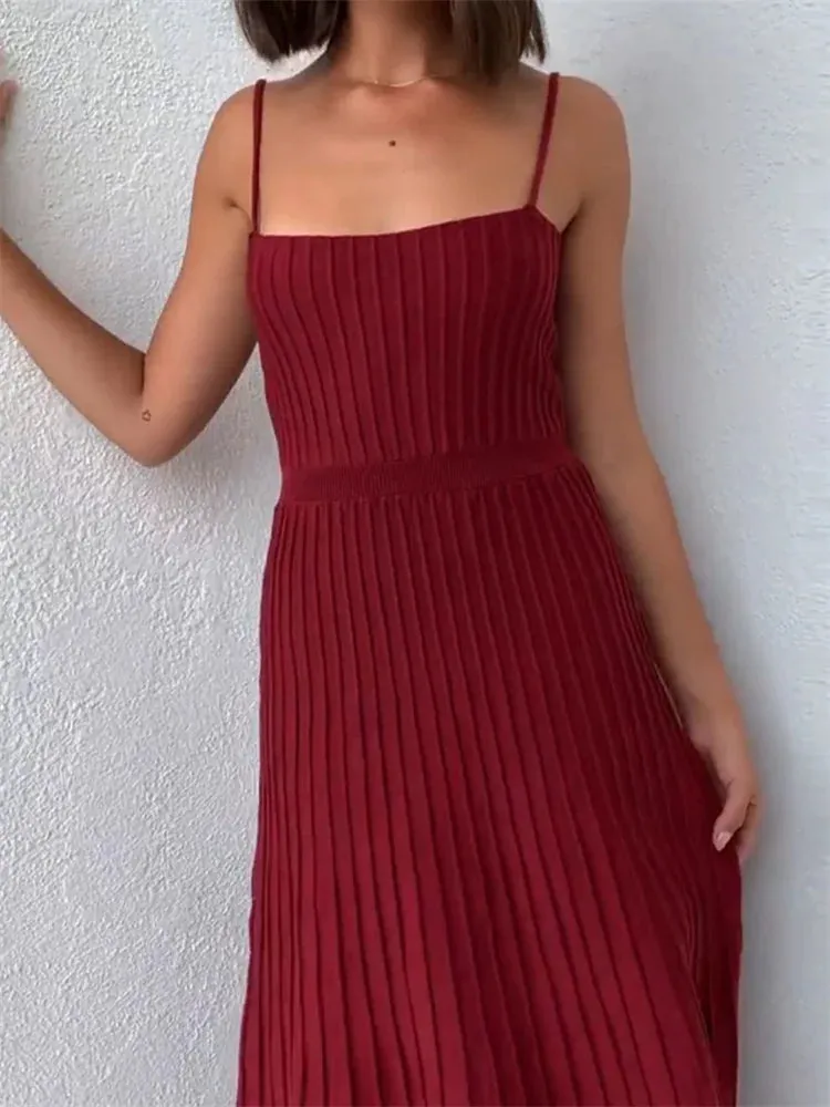 Ribbed Maxi Dress For Women