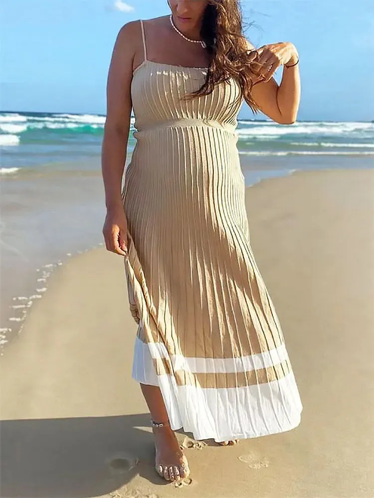 Ribbed Maxi Dress For Women