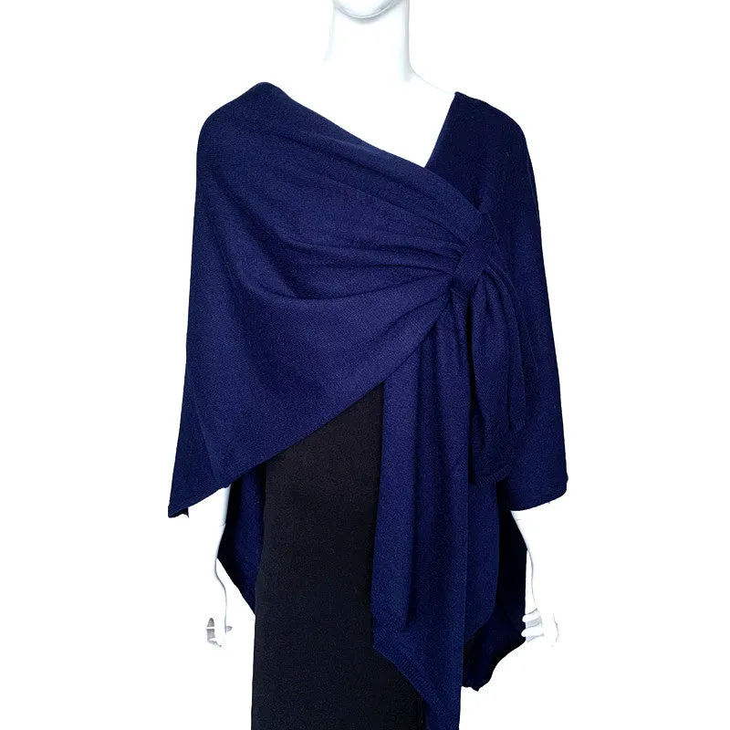 RITZY Front Closure Luxurious Maya Winter Cardigan Poncho Sweater-10 colours available