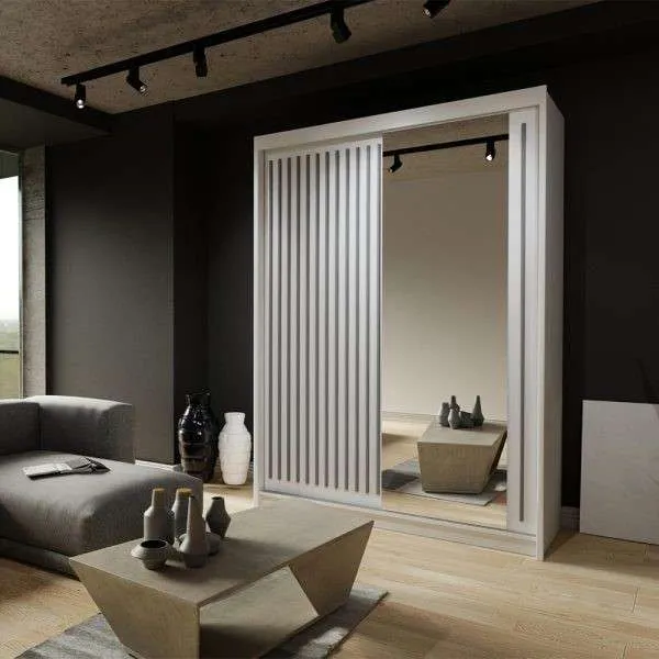 Royal Sliding Wardrobe - Stylish Sliding Door Wardrobe in Multiple Sizes and Colours