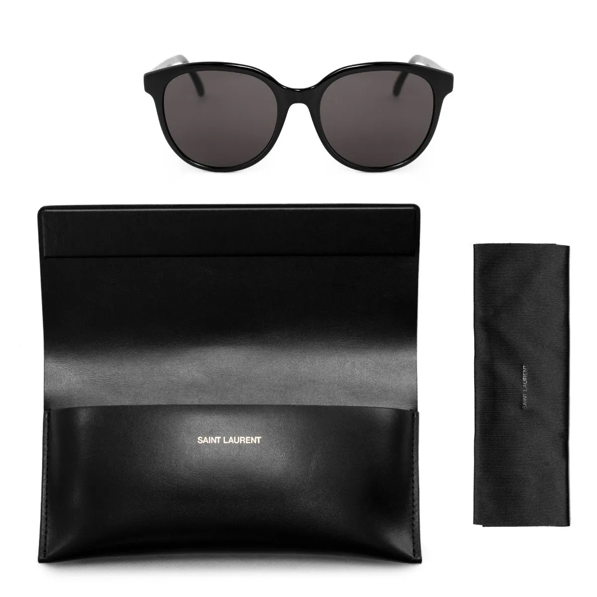 Saint Laurent Round Sunglasses SL317 001 55
