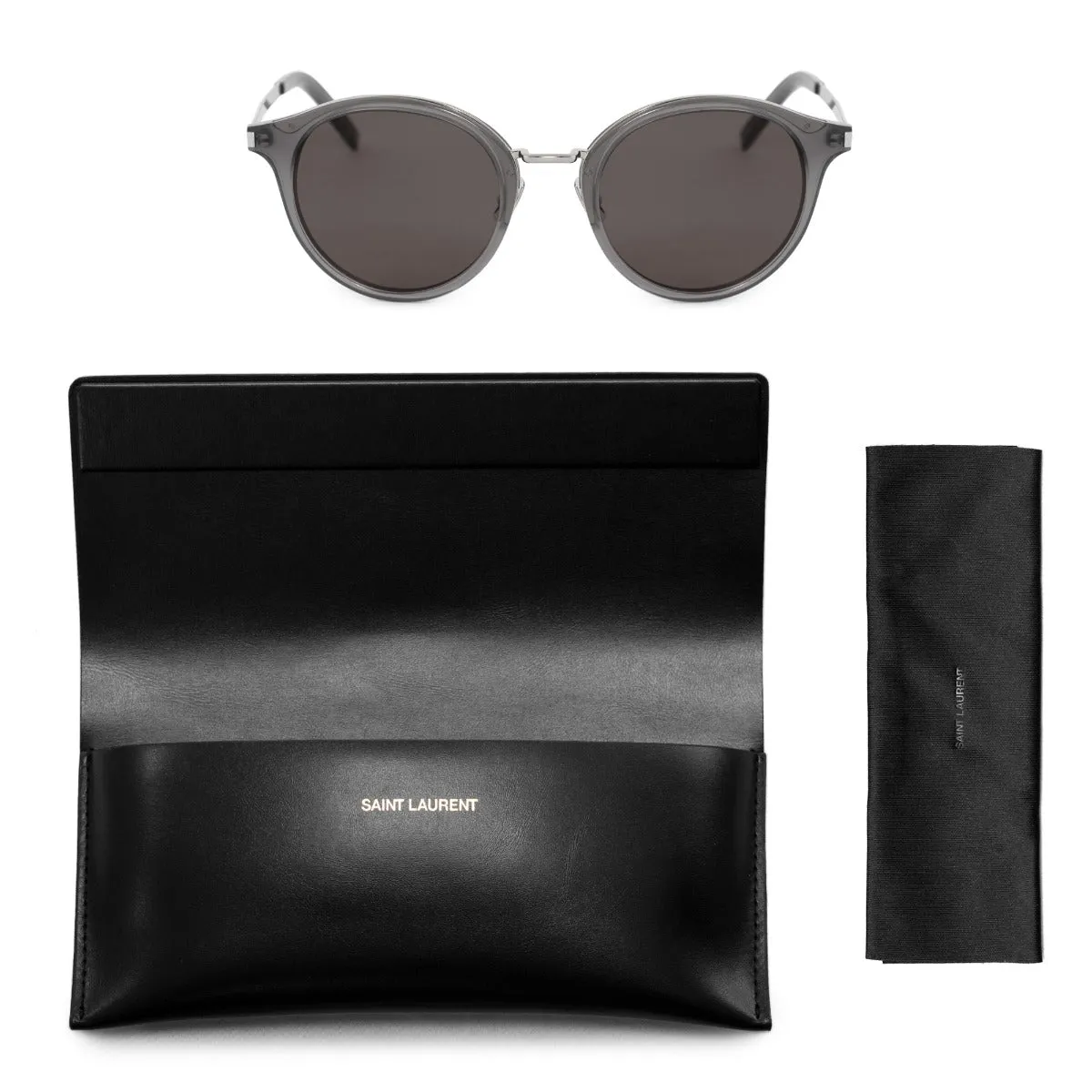 Saint Laurent Round Sunglasses SL57 005 49