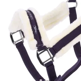 Schockemohle Melbourne Style Head Collar - Deep Mauve
