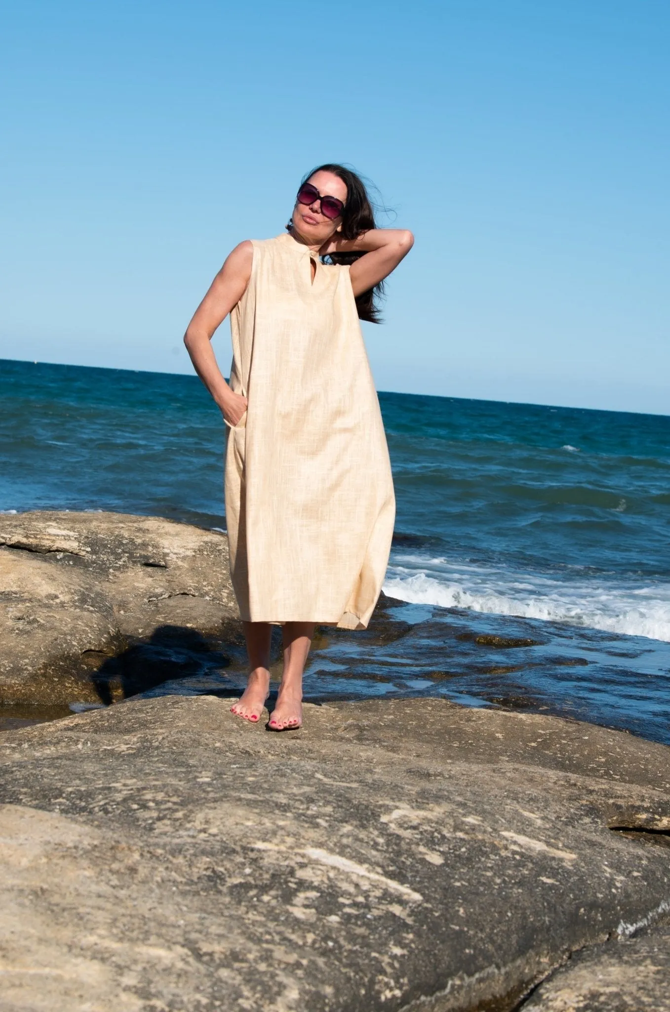 SHEILA Linen Dress