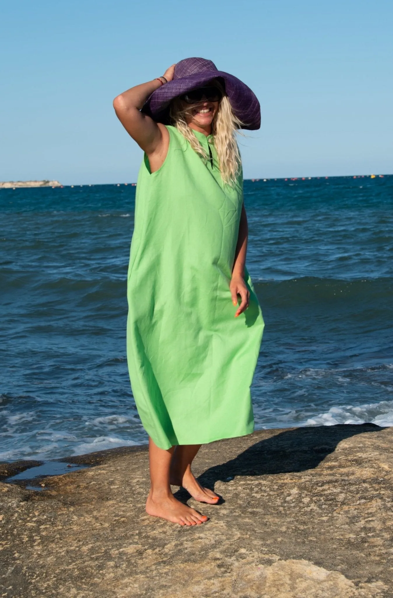 SHEILA Linen Dress