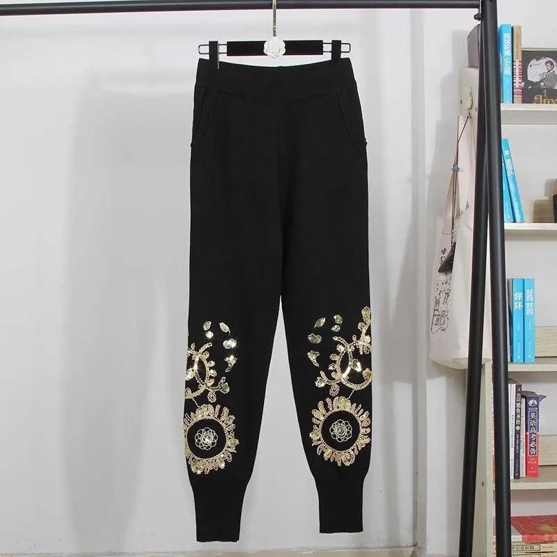 Sibel Luxury Embroidered Tracksuit