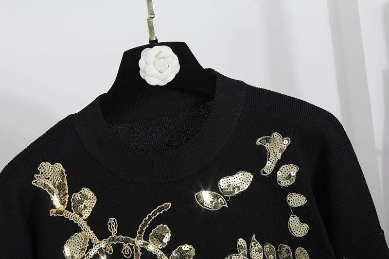 Sibel Luxury Embroidered Tracksuit