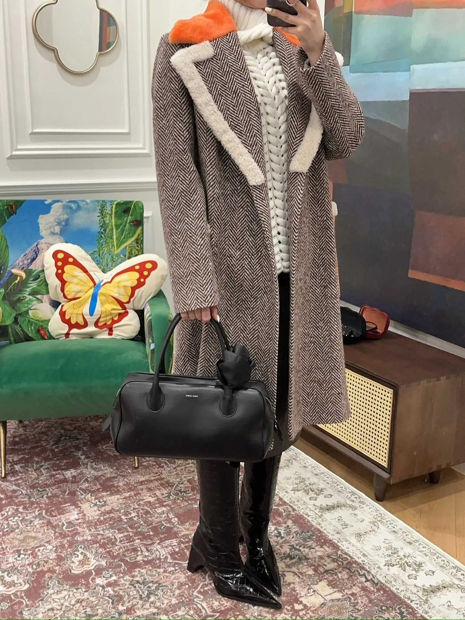 SIMONETTA RAVIZZA EMILIA COAT
