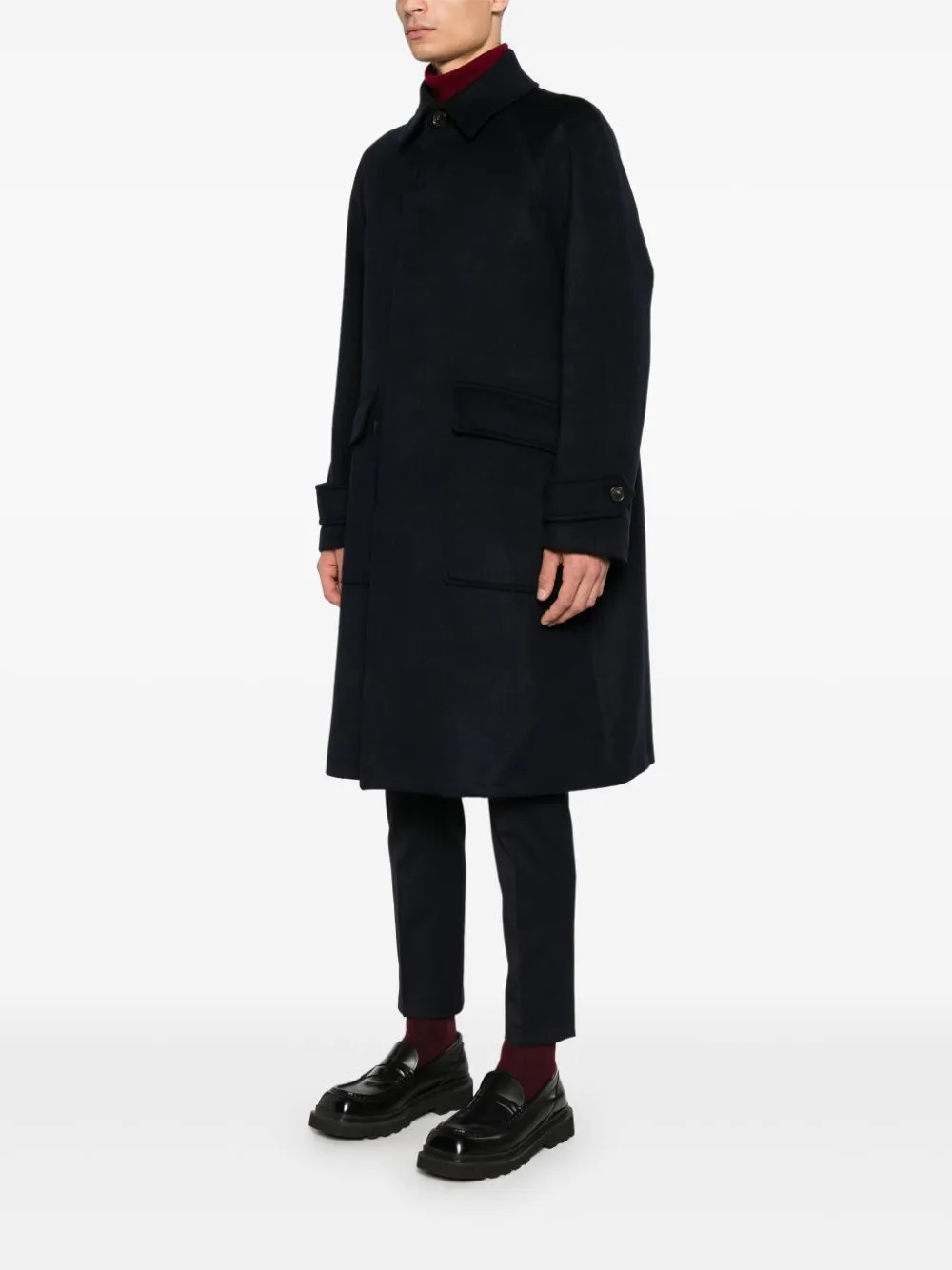 SINGLE BREASTED COAT
