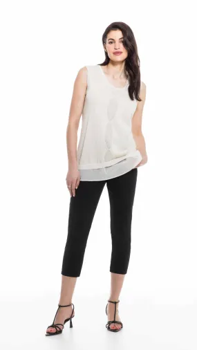 Sleeveless Shell Blouse