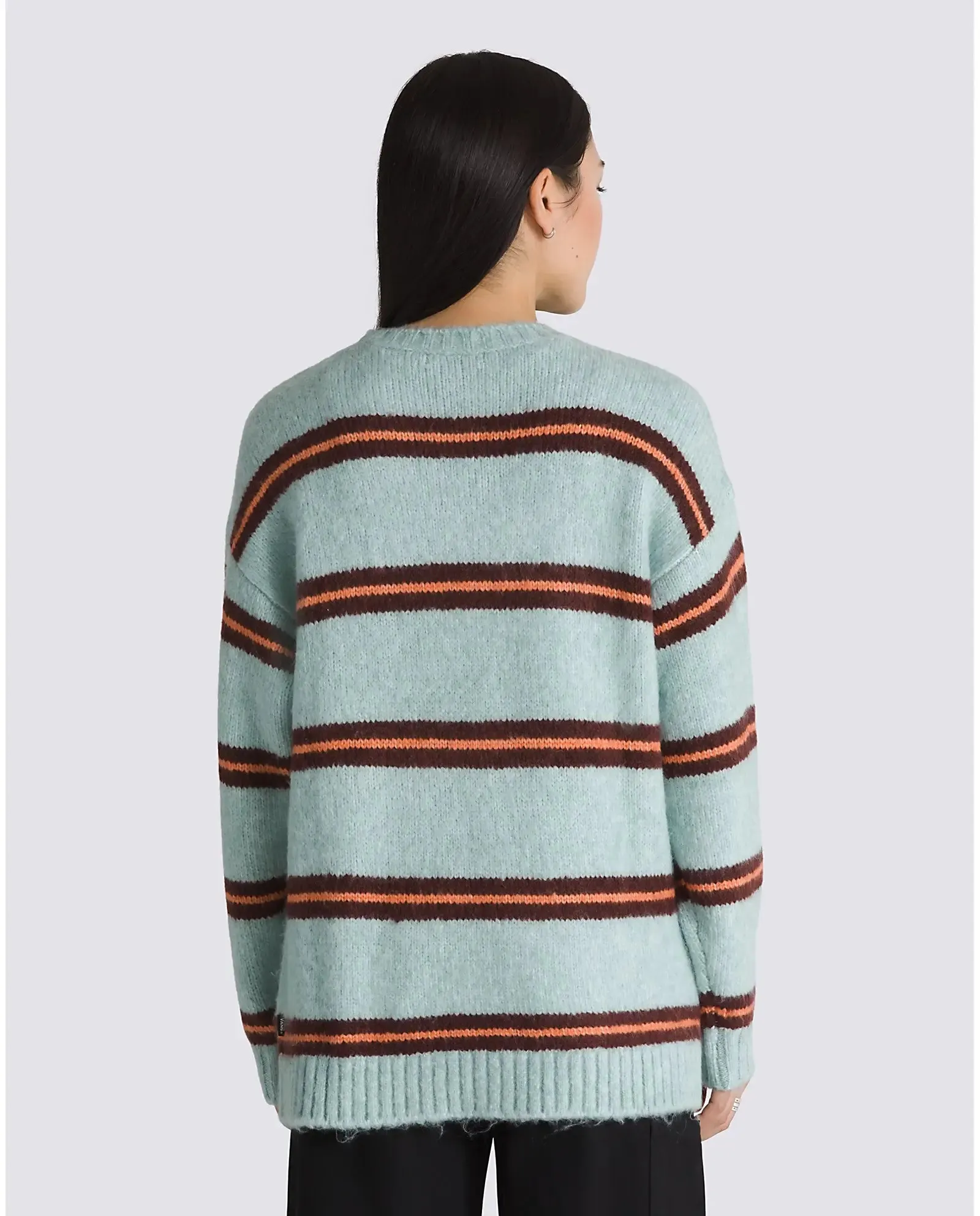 Suzie Stripe Jumper in Grey Mist