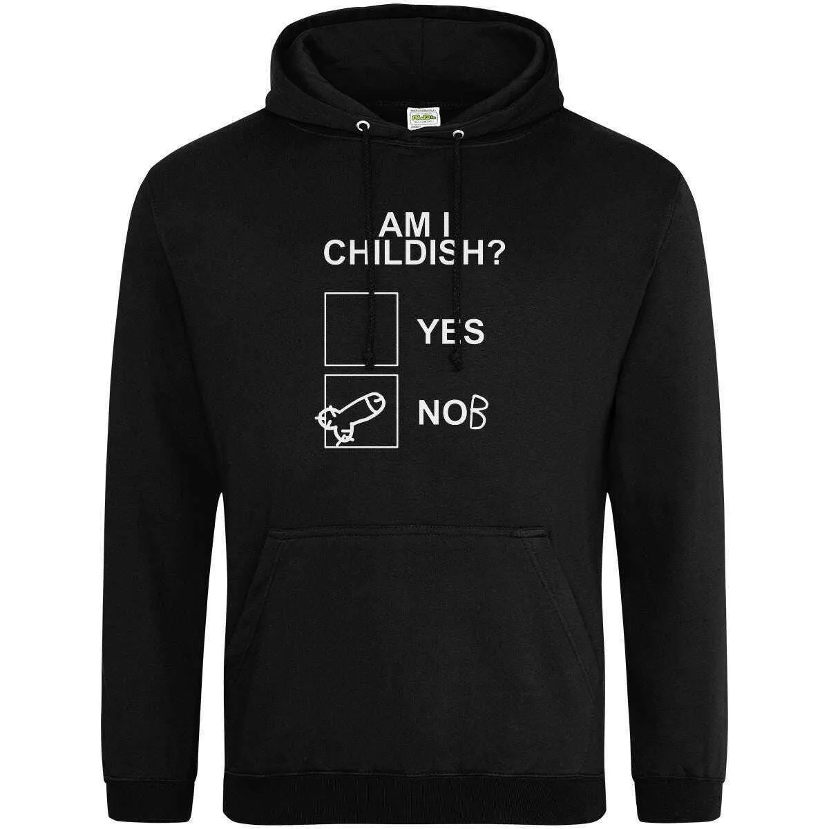 Teemarkable! Am I Childish Hoodie