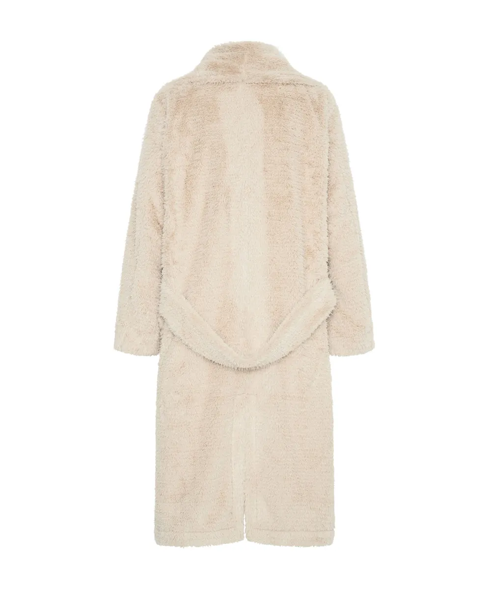 The Wonderland Faux Fur Coat - Cream