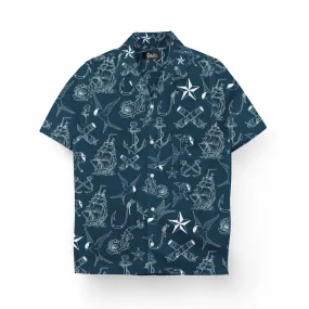 THIS SOUL BELONG TO THE SEA shirt LAPEL COLLAR