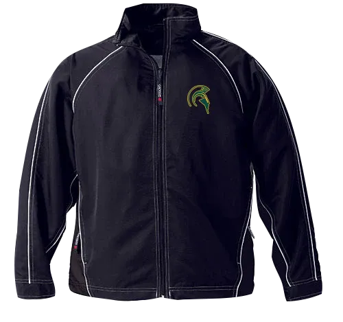 Titans Youth Athletic Track Jacket with Embroidered Logo
