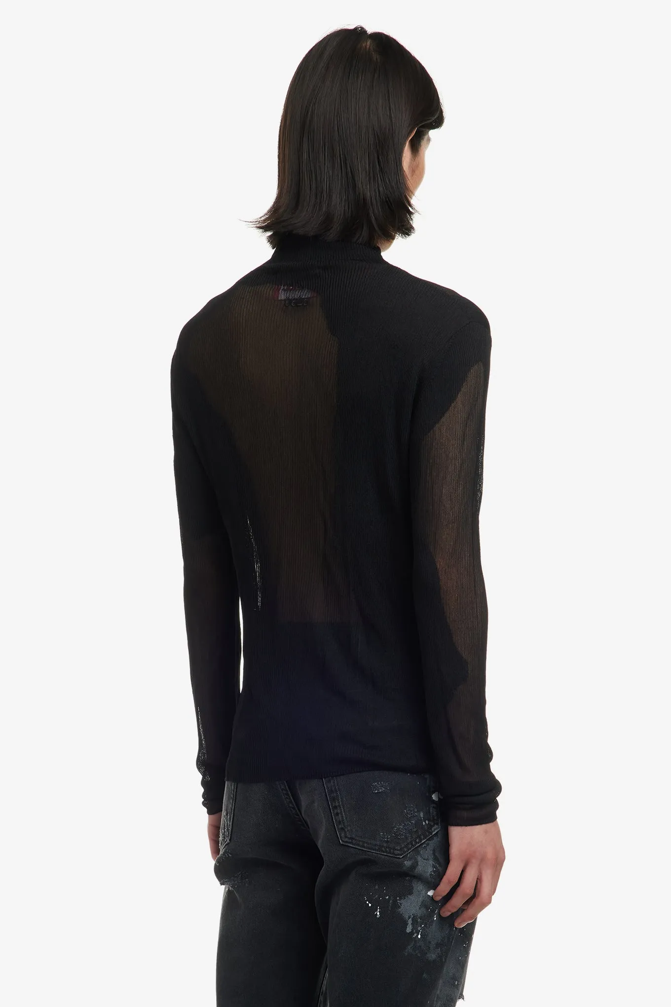 TRANSPARENT TURTLENECK