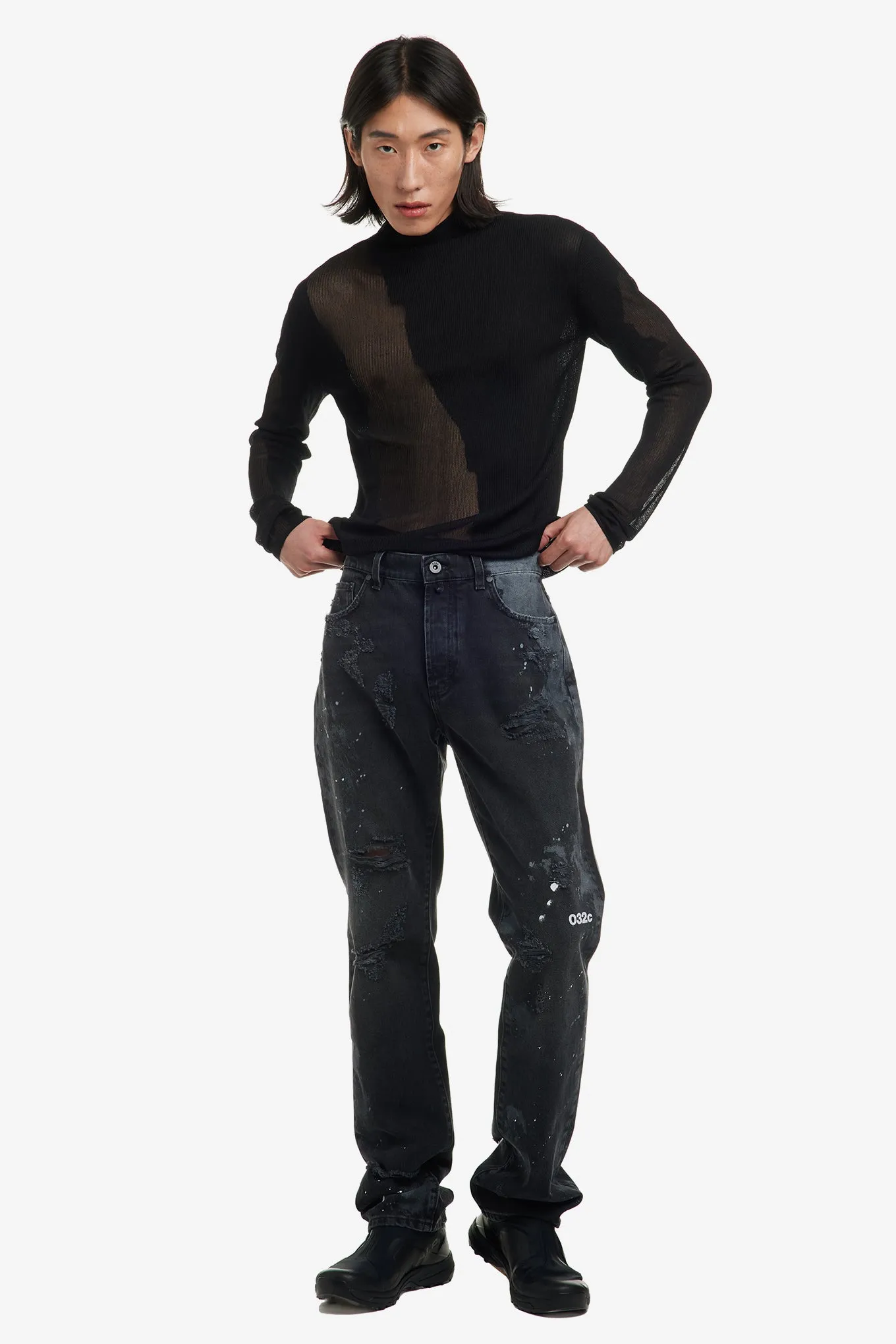TRANSPARENT TURTLENECK
