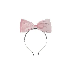 Velvet Padded Bow Headband