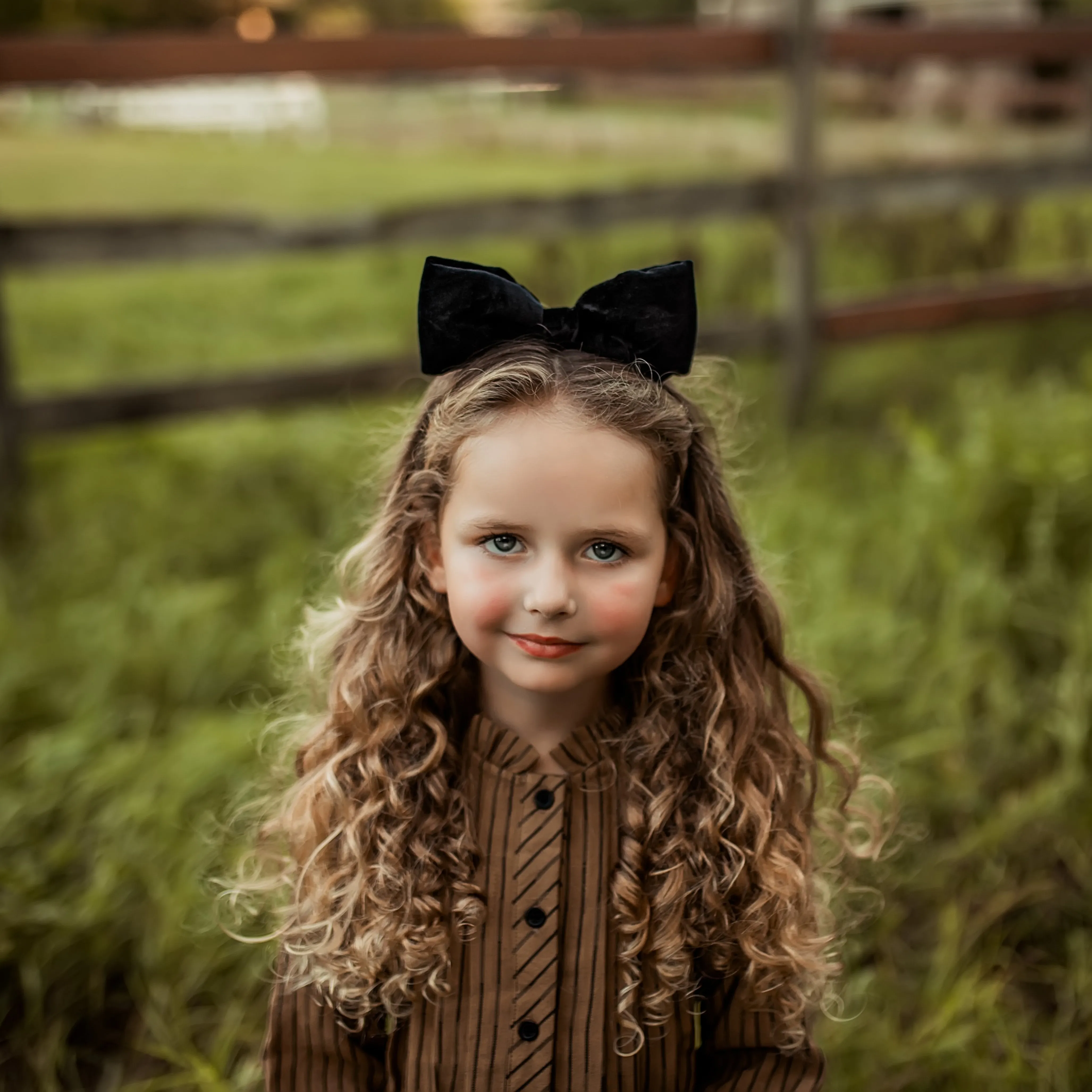 Velvet Padded Bow Headband