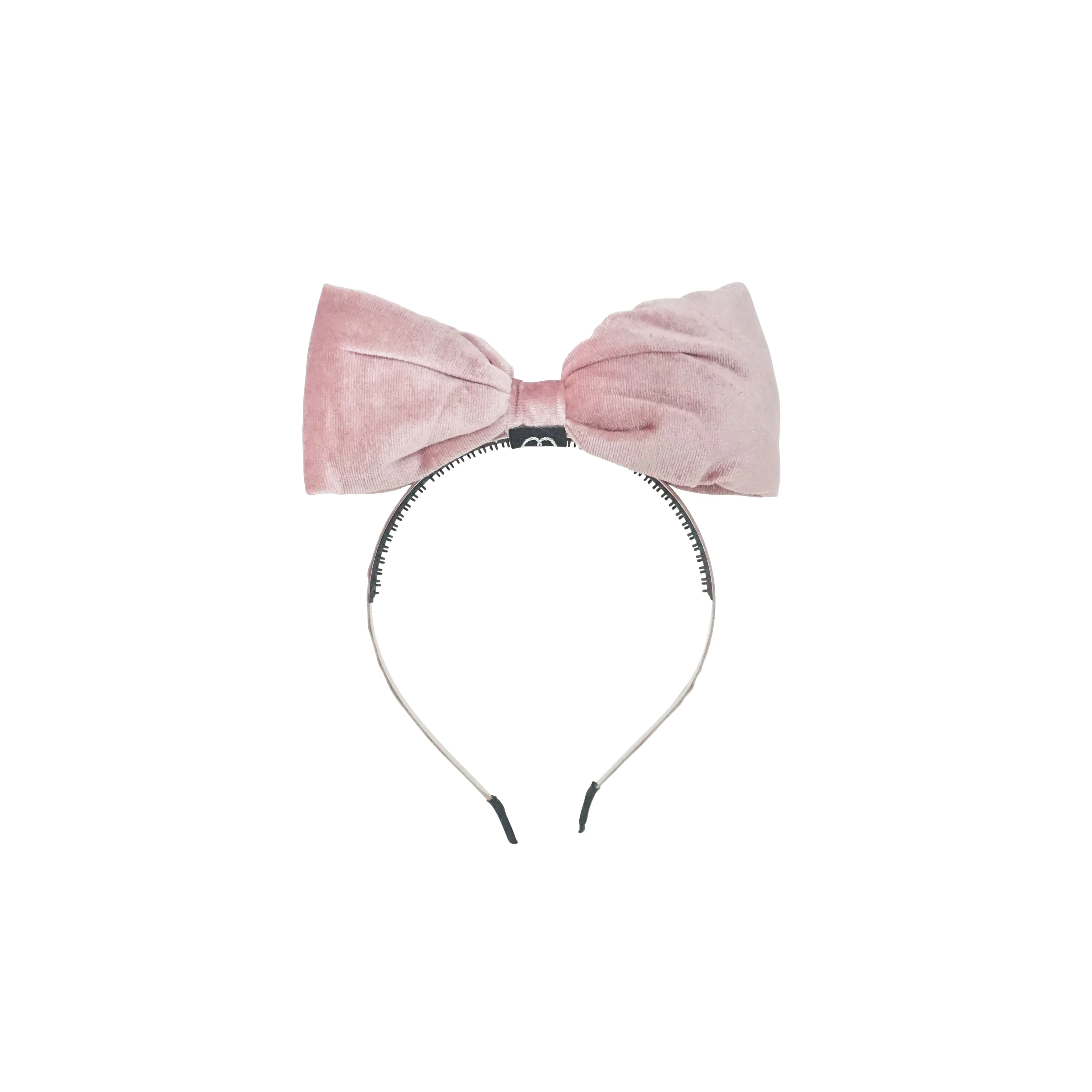 Velvet Padded Bow Headband