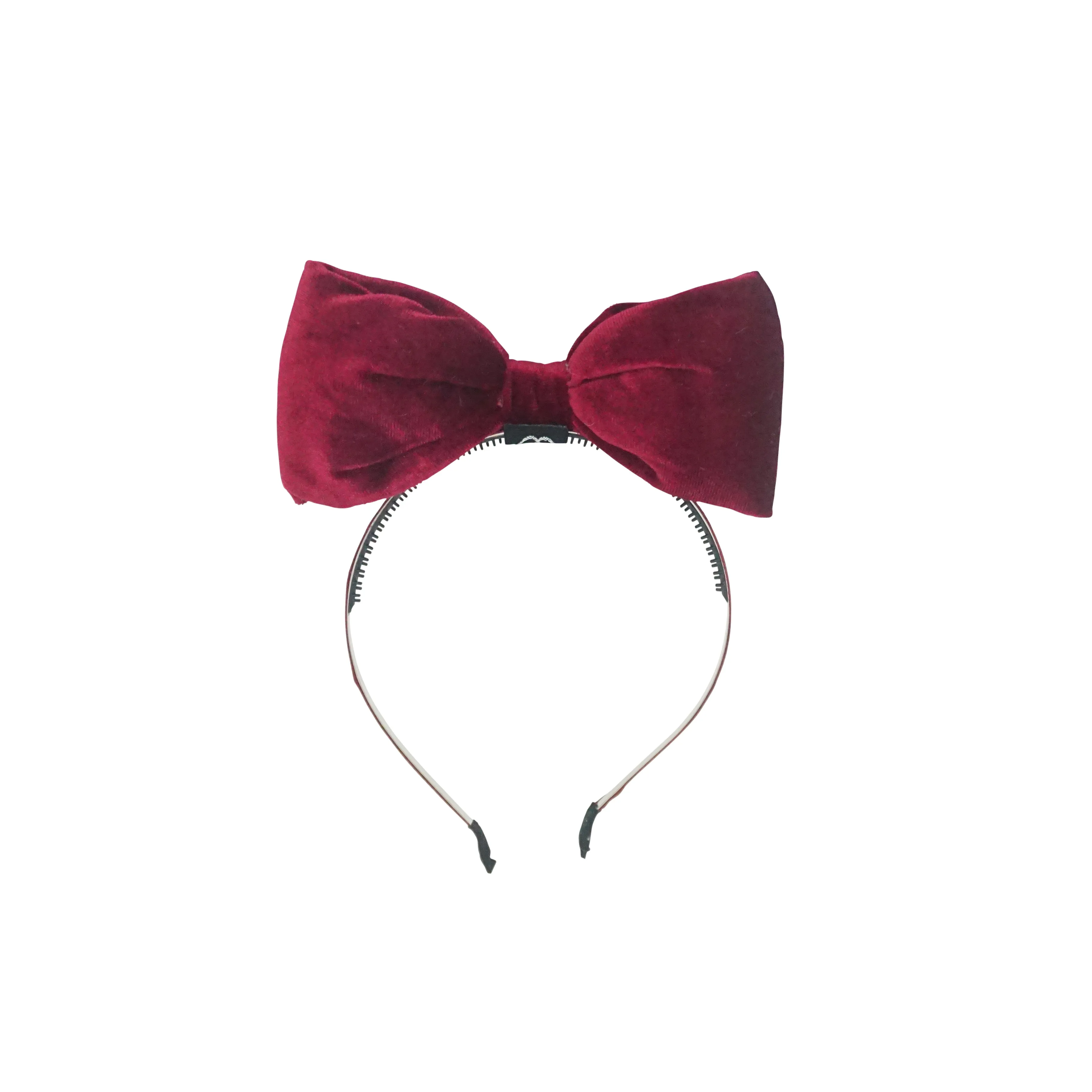 Velvet Padded Bow Headband