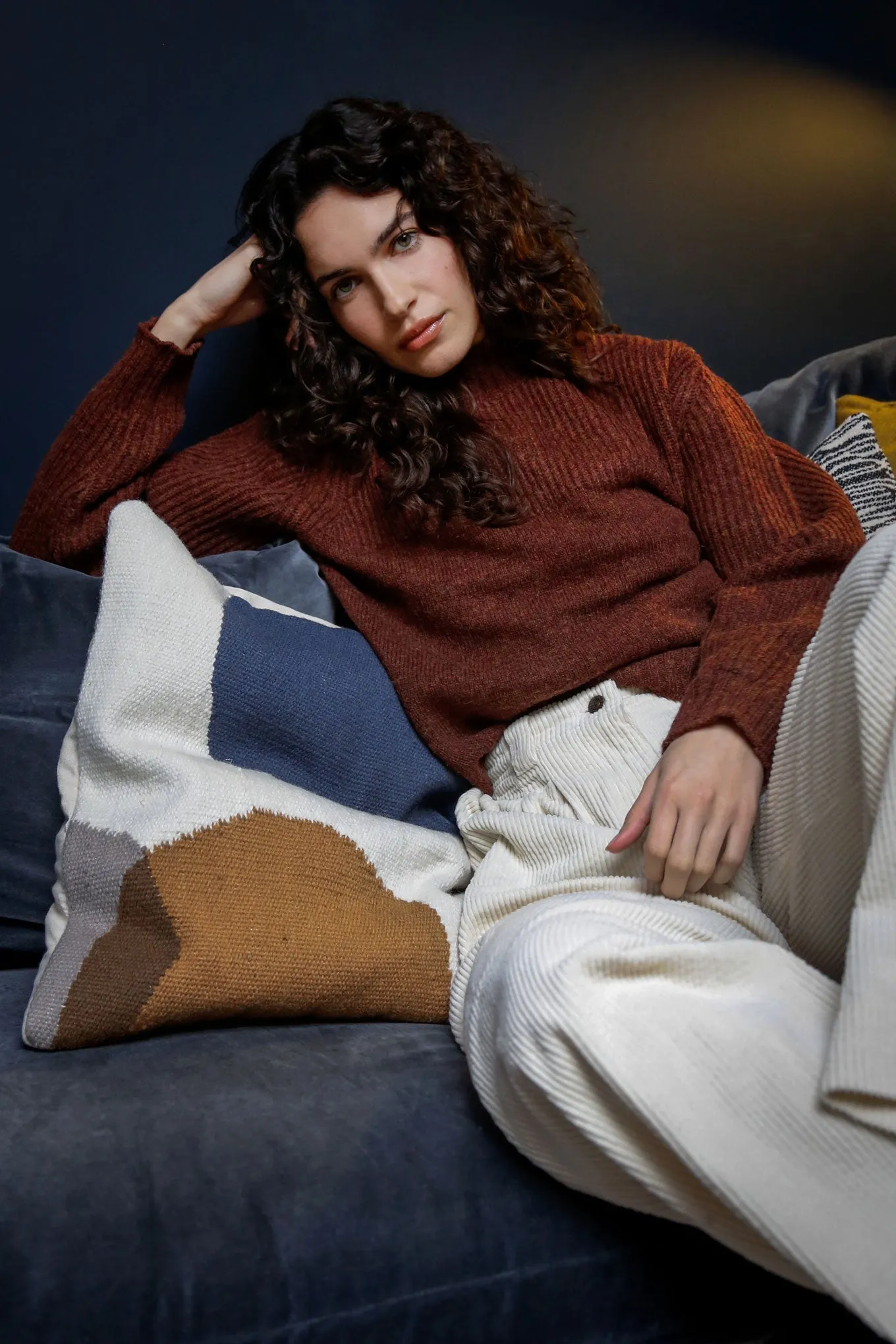 Wild Wool Jumper Chestnut