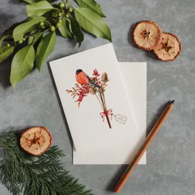 Winter Finch Card