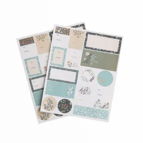 Winter Floral Gift Tags