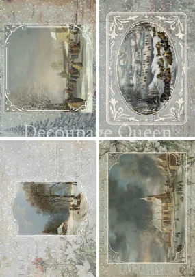 Winter Postcards Dainty and the Queen