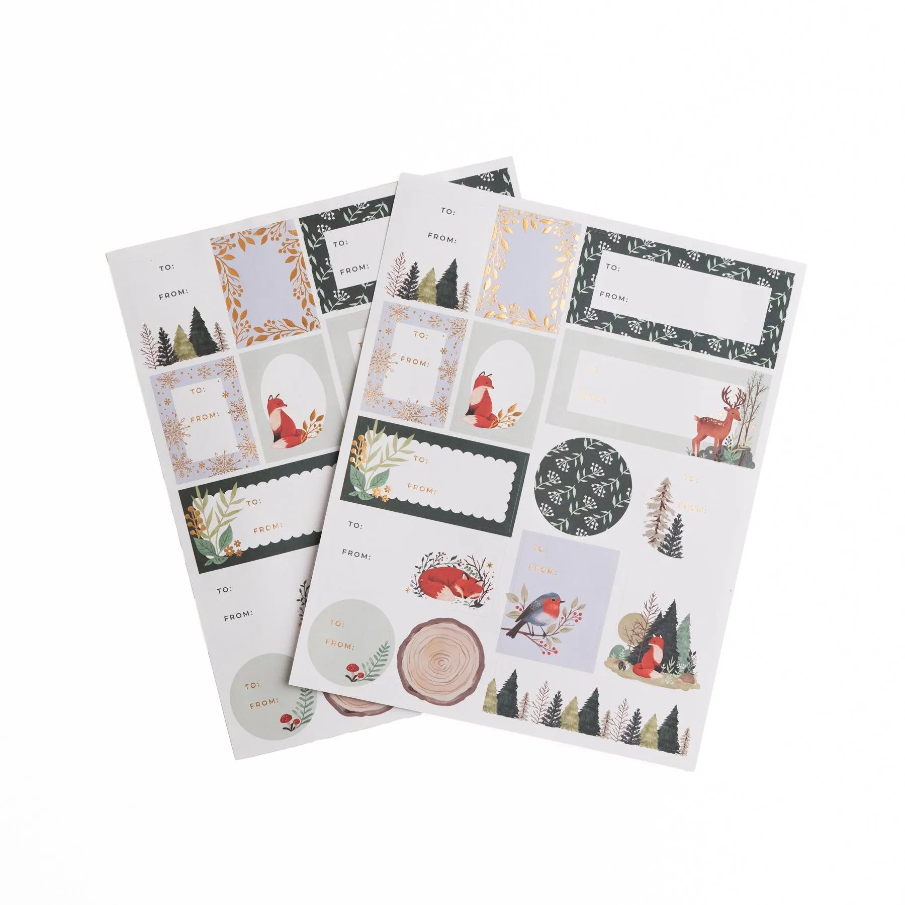Winter Woods Gift Tags