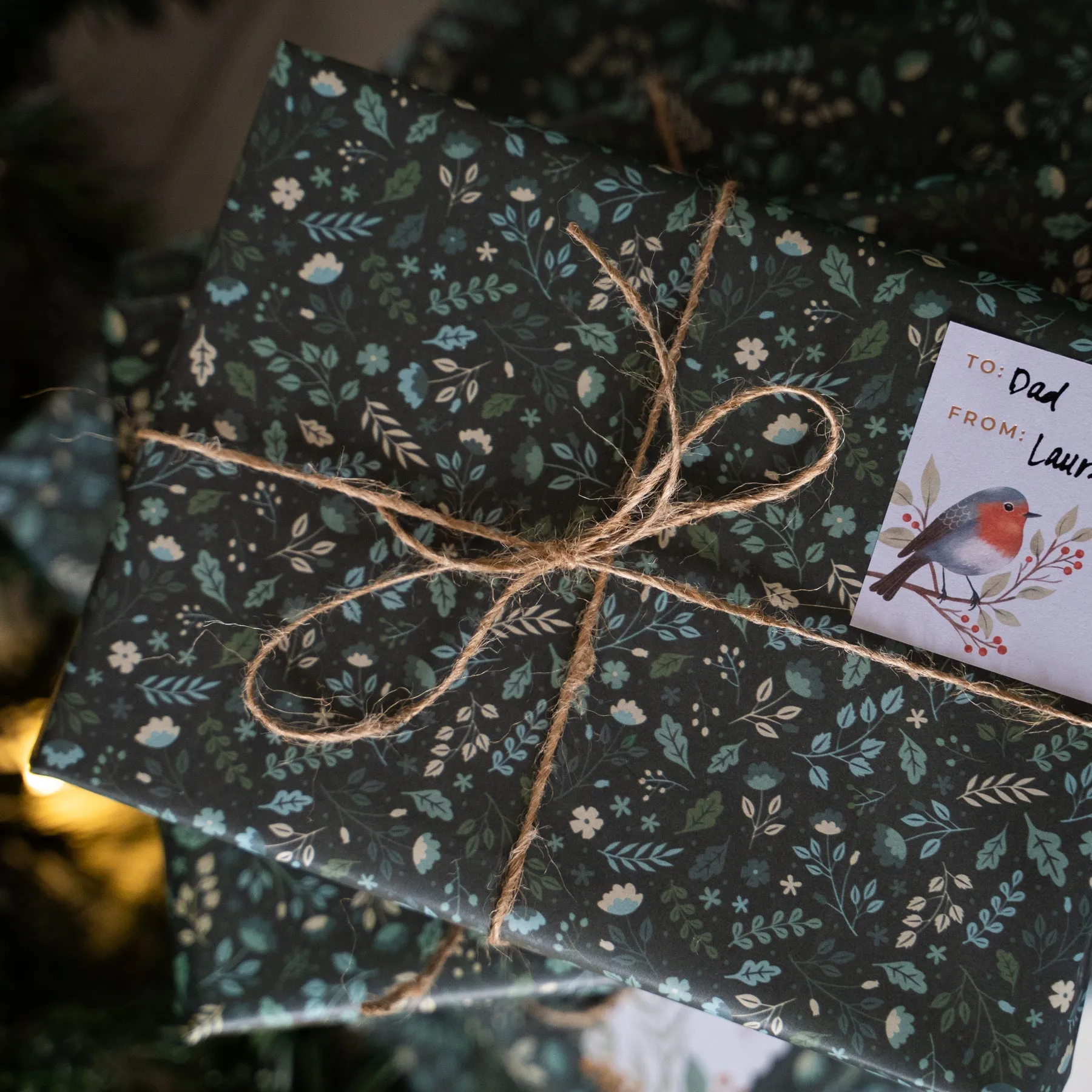 Winter Woods Gift Tags