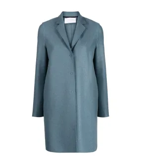 Women Cocoon Coat in Mineral Grey