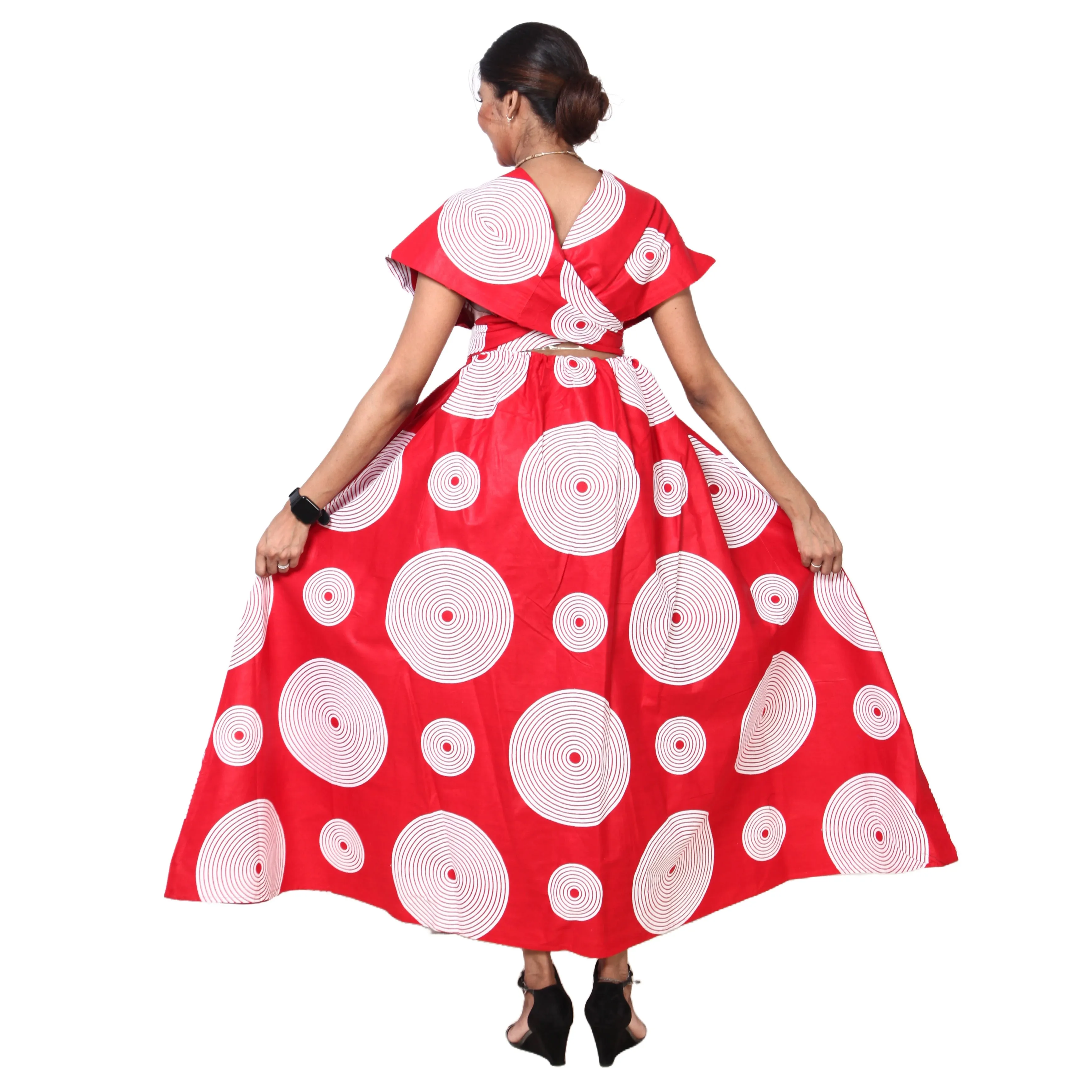 Women's Multi Way Style Maxi Dress -- FI-68L